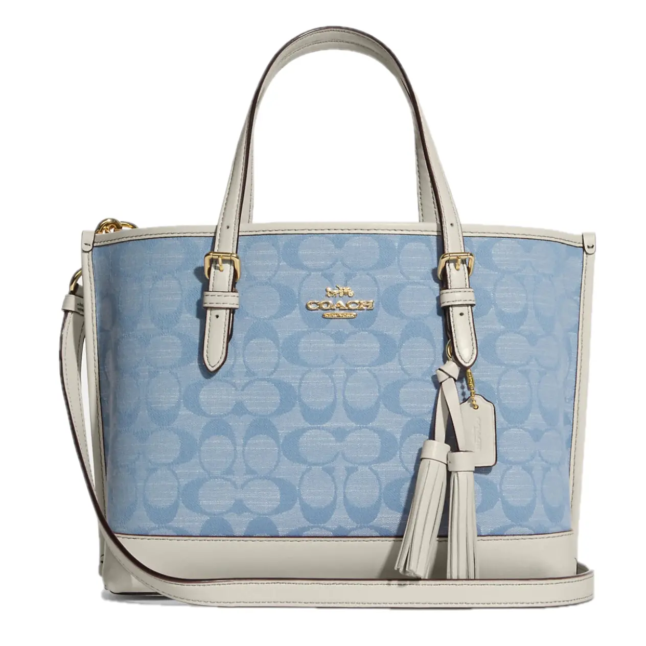 Túi Coach Mollie Tote 'Blue' CA142-IMUDY
