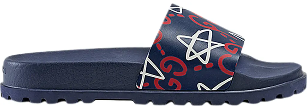 Dép Gucci Ghost Slide 'Star Print Blue' 429360-DSS00-4178