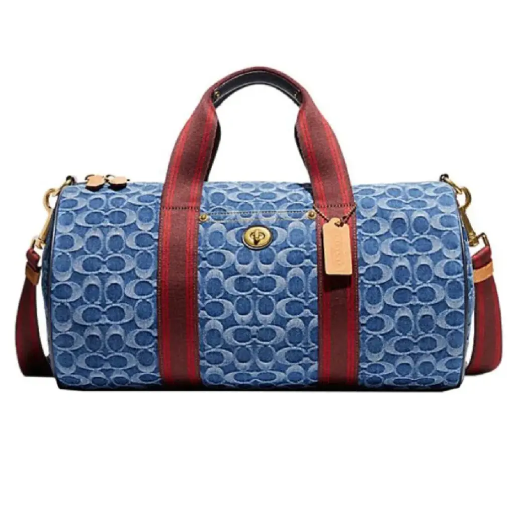 Túi Coach Duffle In Signature 'Blue' CA285-WAH
