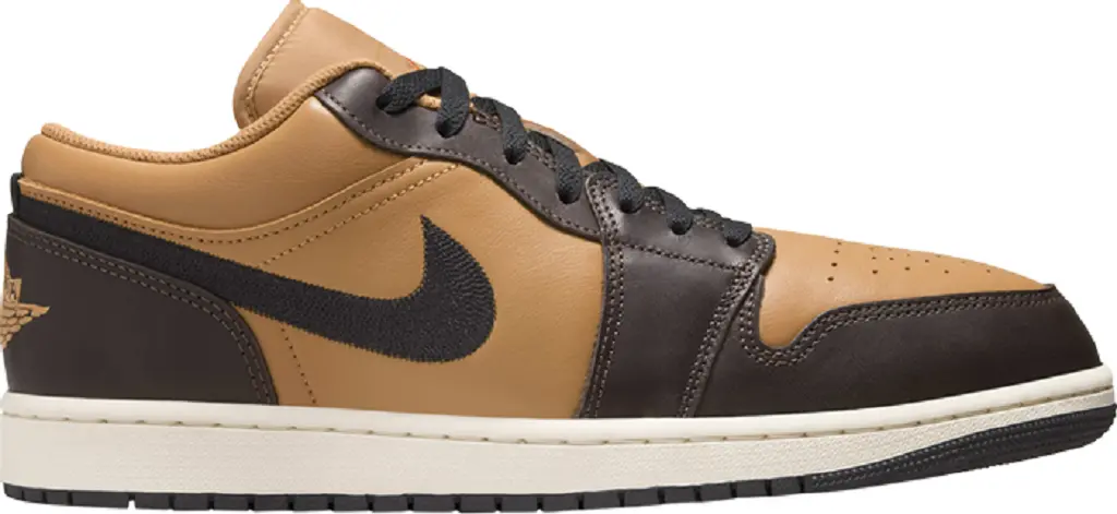 Giày Nike Air Jordan 1 Low SE 'Flax Baroque Brown' HQ3603-201
