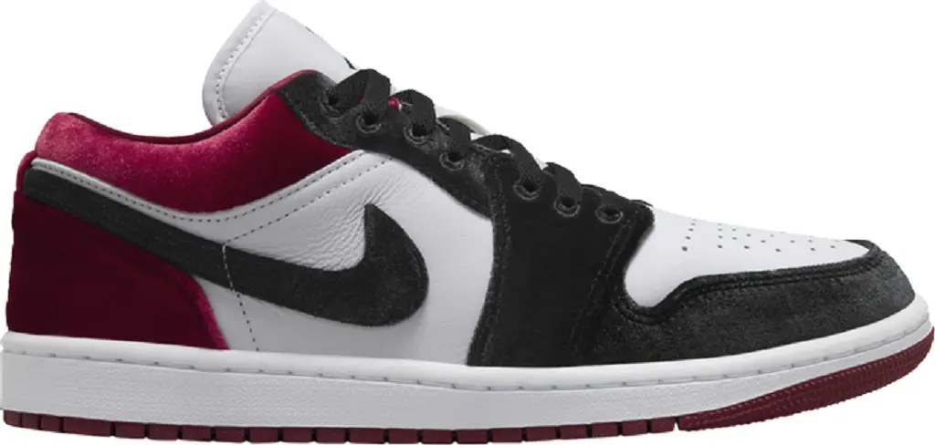 Giày Nike Air Jordan 1 Low SE 'Velvet Black Toe' FZ3242-001