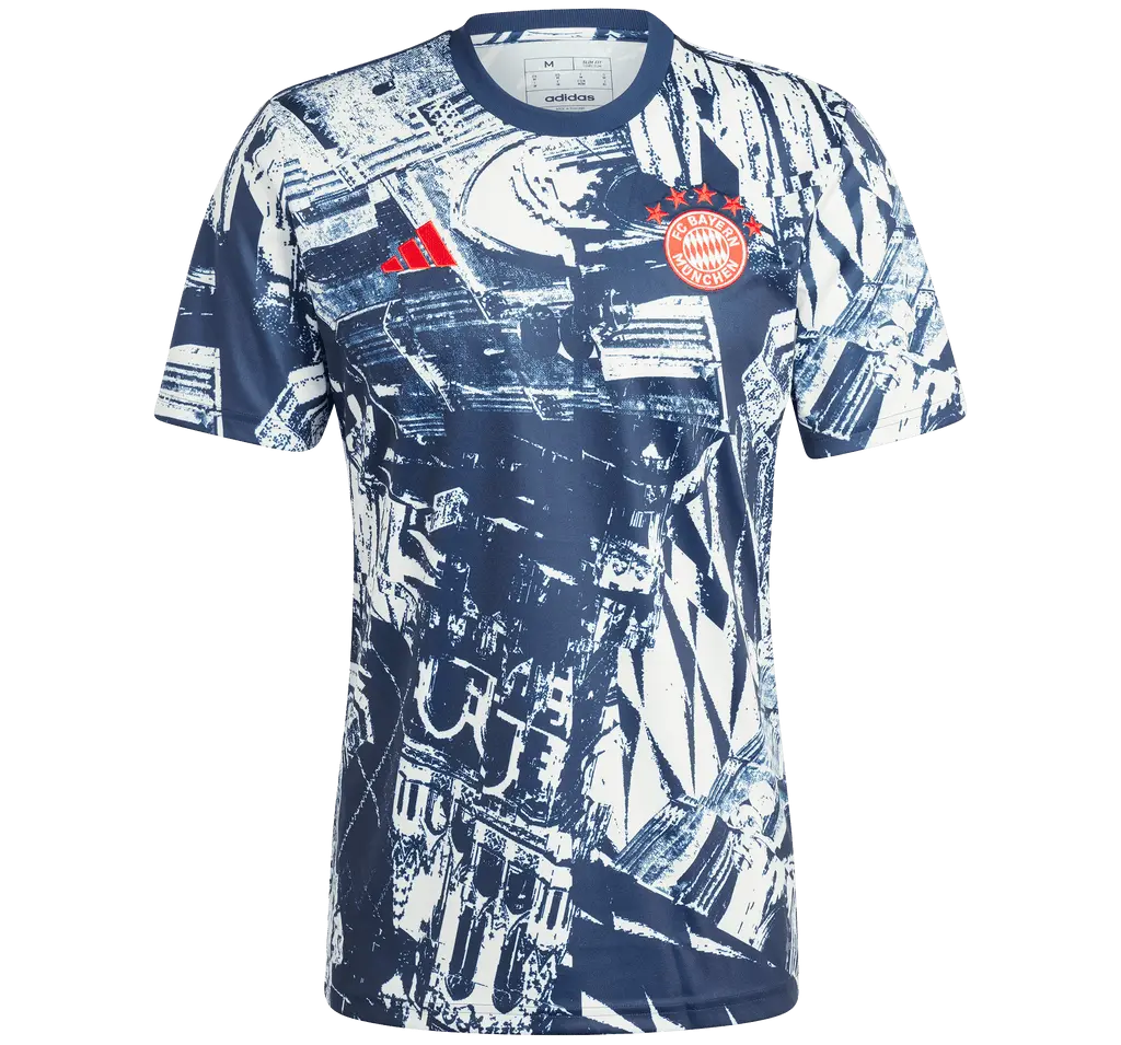 Áo Adidas FC Bayern Munich Pre-Match Jersey 'Night Indigo' IQ0614