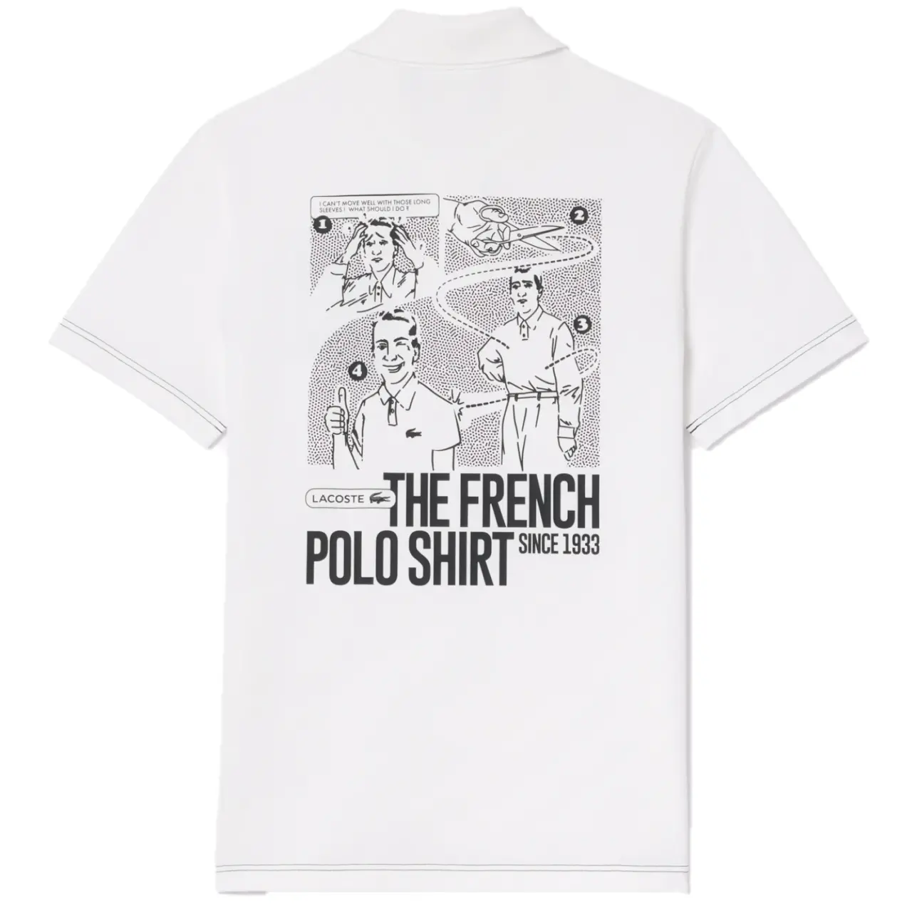 Áo Lacoste Nam Movement 'White' PH0798-10-001
