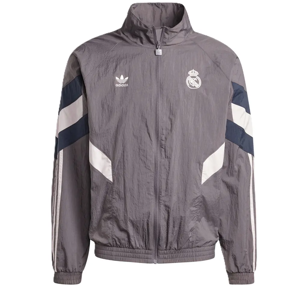 Áo Adidas Real Madrid Originals Track 'Grey' JI9479