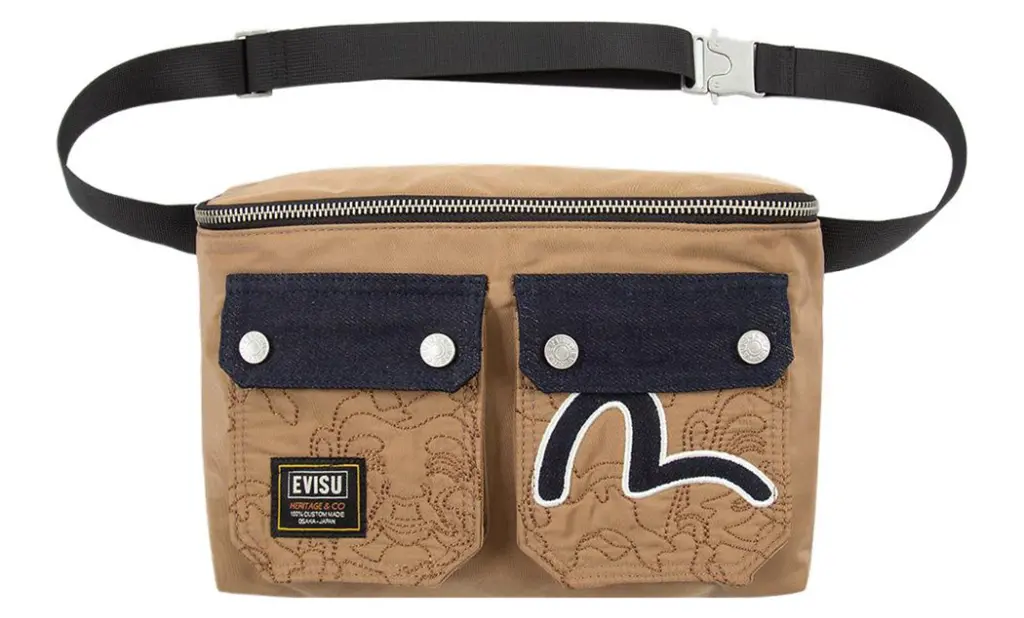 Túi Evisu Godhead Camouflage 'Cream' 2EAHTU2BG814XXPL