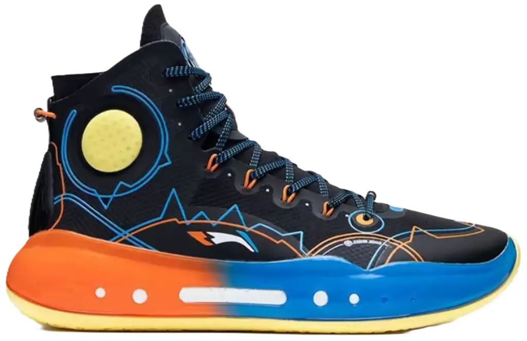 Giày Lining Yushuai 14 'Black Blue Orange' ABAQ033-28