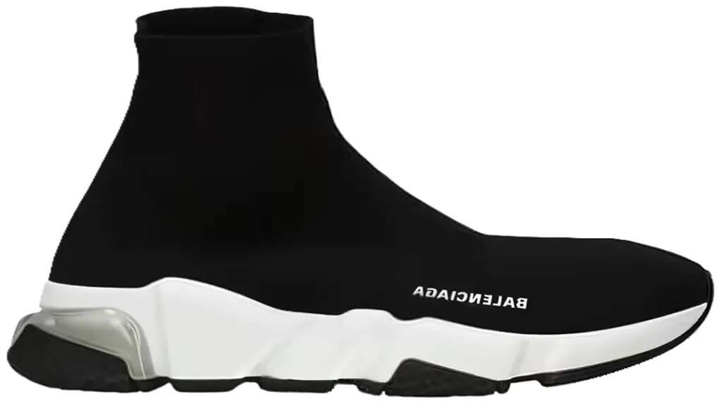 Giày Balenciaga Speed Trainers Clearsole 'Black' 607544W05GG1010