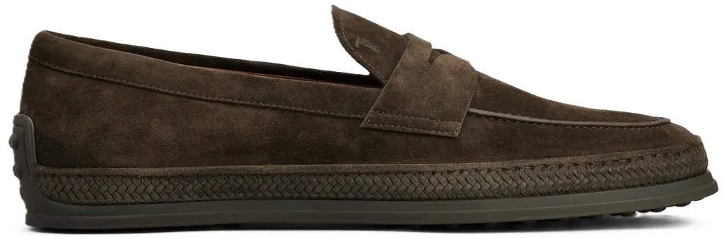 Giày Tods Loafers In Suede 'Brown' XXM07L0FQ80TIQS800