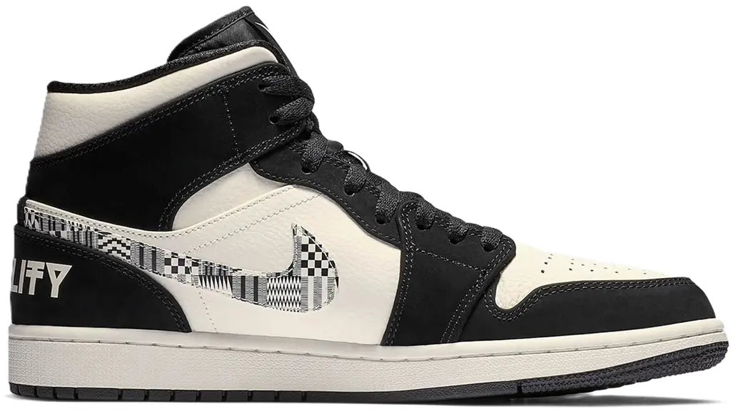 Giày Nike Air Jordan 1 Mid 'Equality' 852542-010