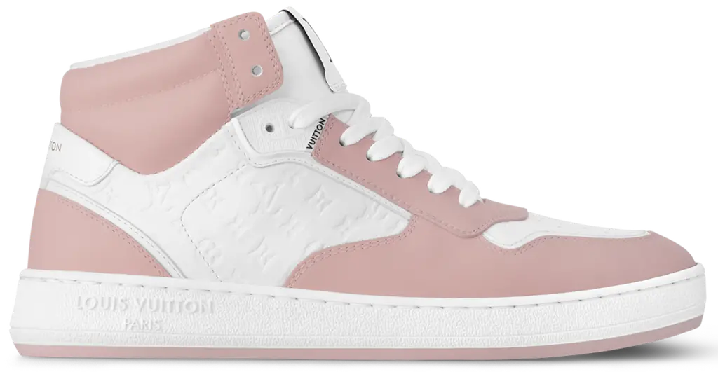 Giày Louis Vuitton LV Stadium Mid Top 'Pink' 1ADCO1