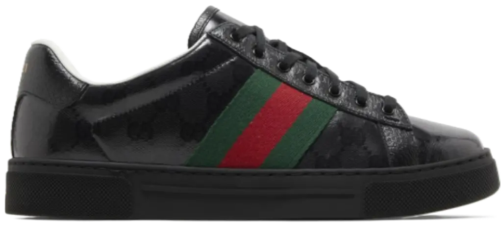 Giày Gucci Ace GG Crystal 'Black' 760775-FACRF-1163