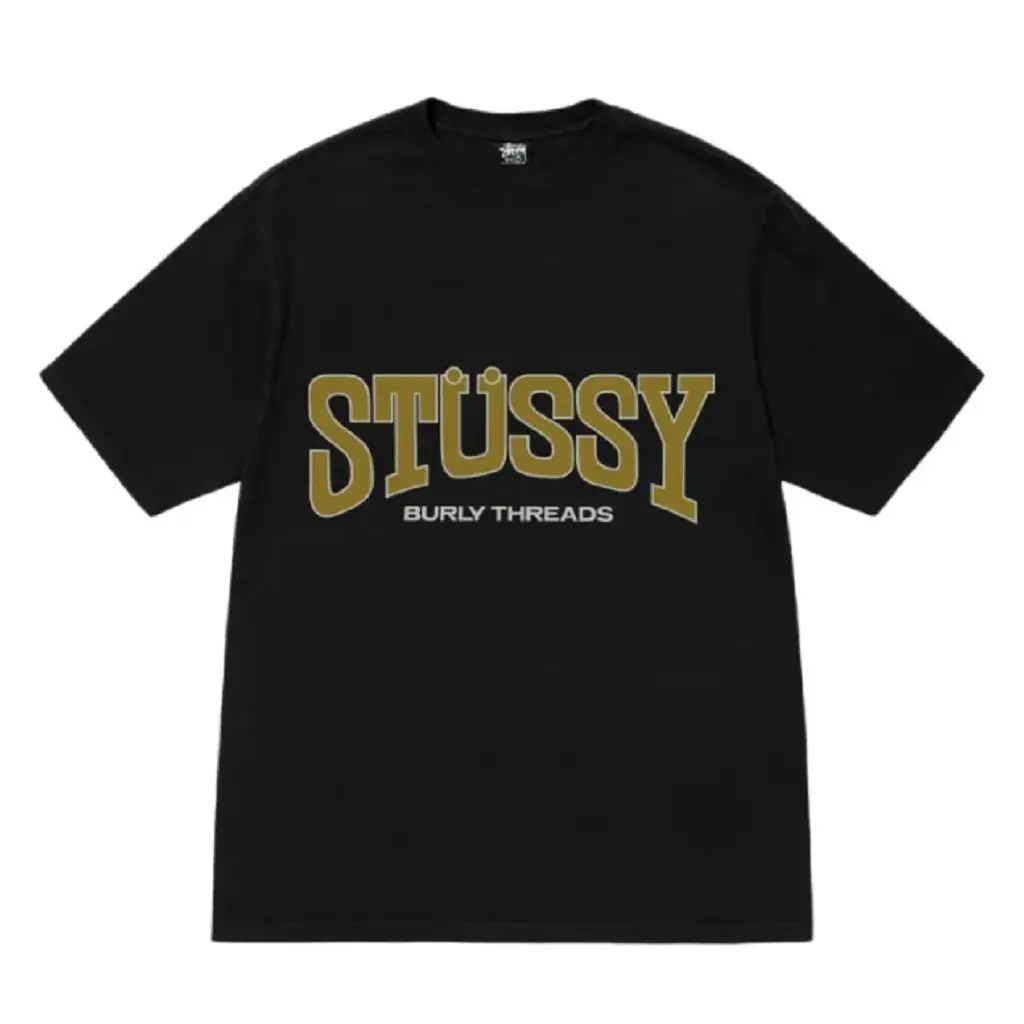 Áo Stussy Burly Threads 'Black' 1905027