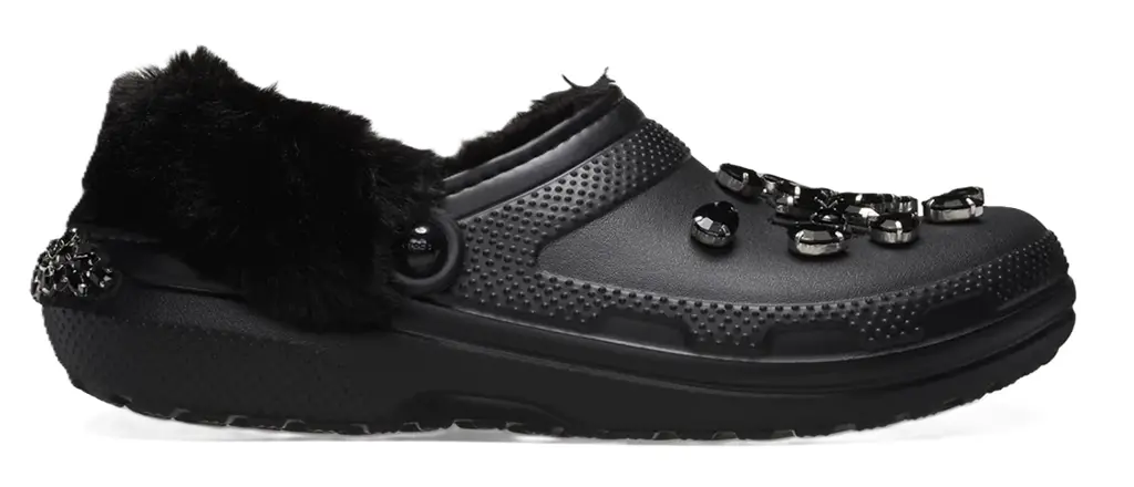 Dép Crocs Classic Lined x Simone Rocha Clog 'Black' 210170-060