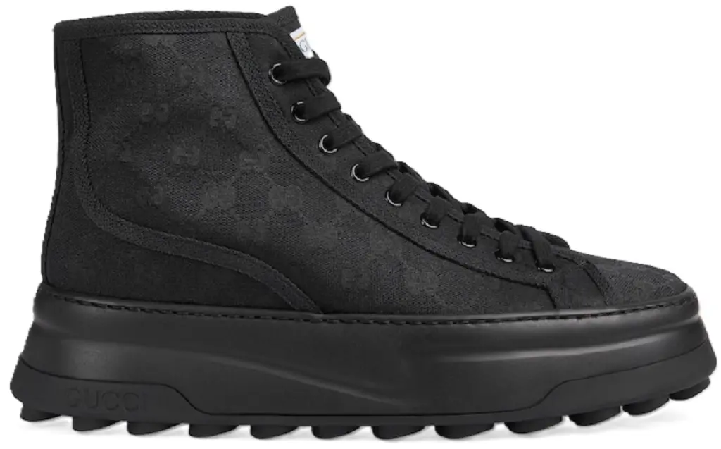 Giày Gucci High Top Trainer 'Black' 745999-20Q20-1000