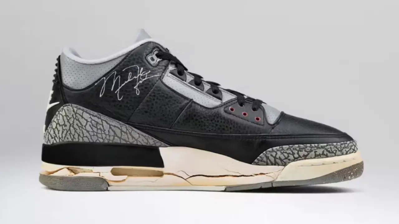 Hinh anh 2: Air Jordan 3 ‘Black Cement’ 2018 va 2024: Co diem gi khac nhau?