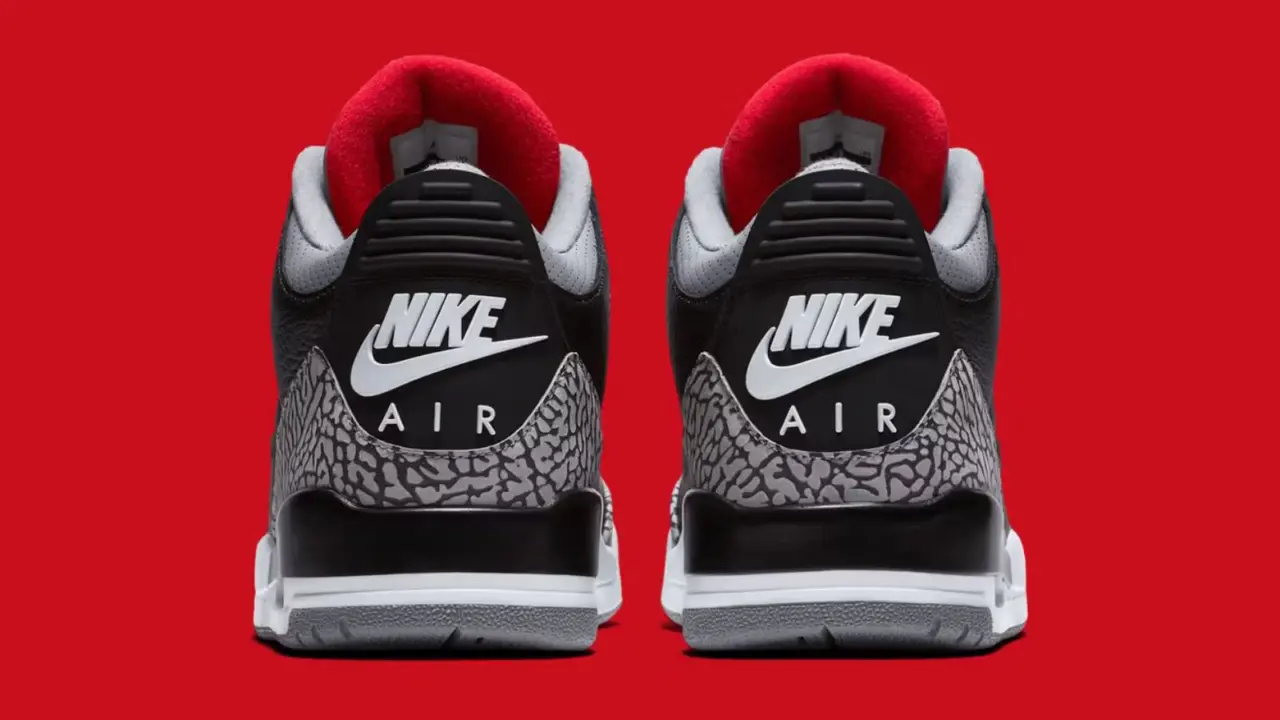 Hinh anh 7: Air Jordan 3 ‘Black Cement’ 2018 va 2024: Co diem gi khac nhau?