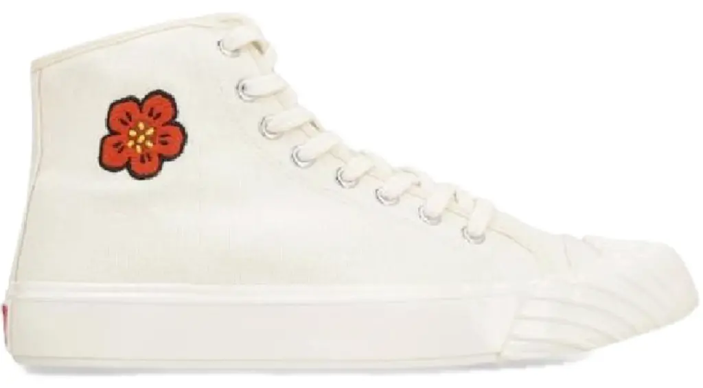 Giày Kenzo School High Sneaker 'White' FD52SN020F73-04