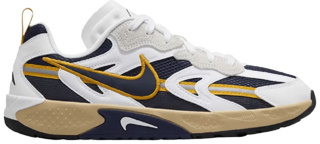 Giày Nike Jam 'White Midnight Navy Gold' FN0314-100