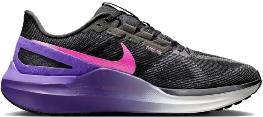 Giày Nike Zoom Structure 25 'Black Laser Fuchsia' DJ7883-010
