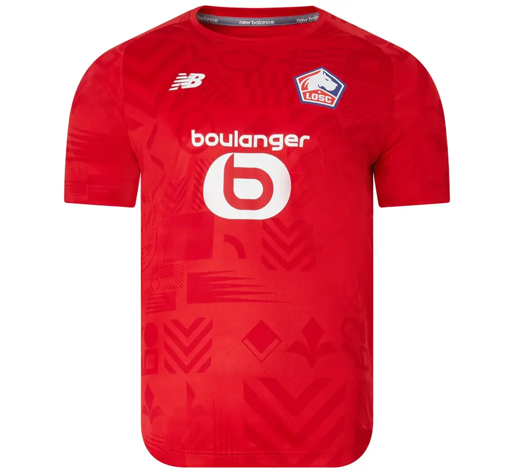 Áo Asics Lille LOSC Match Jersey 'Red' MT231367-HME