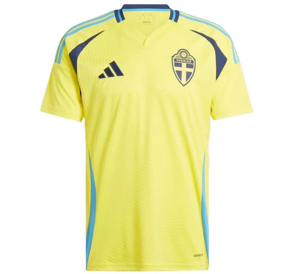 Áo Adidas Sweden 24 Home Jersey 'Yellow' IN1103