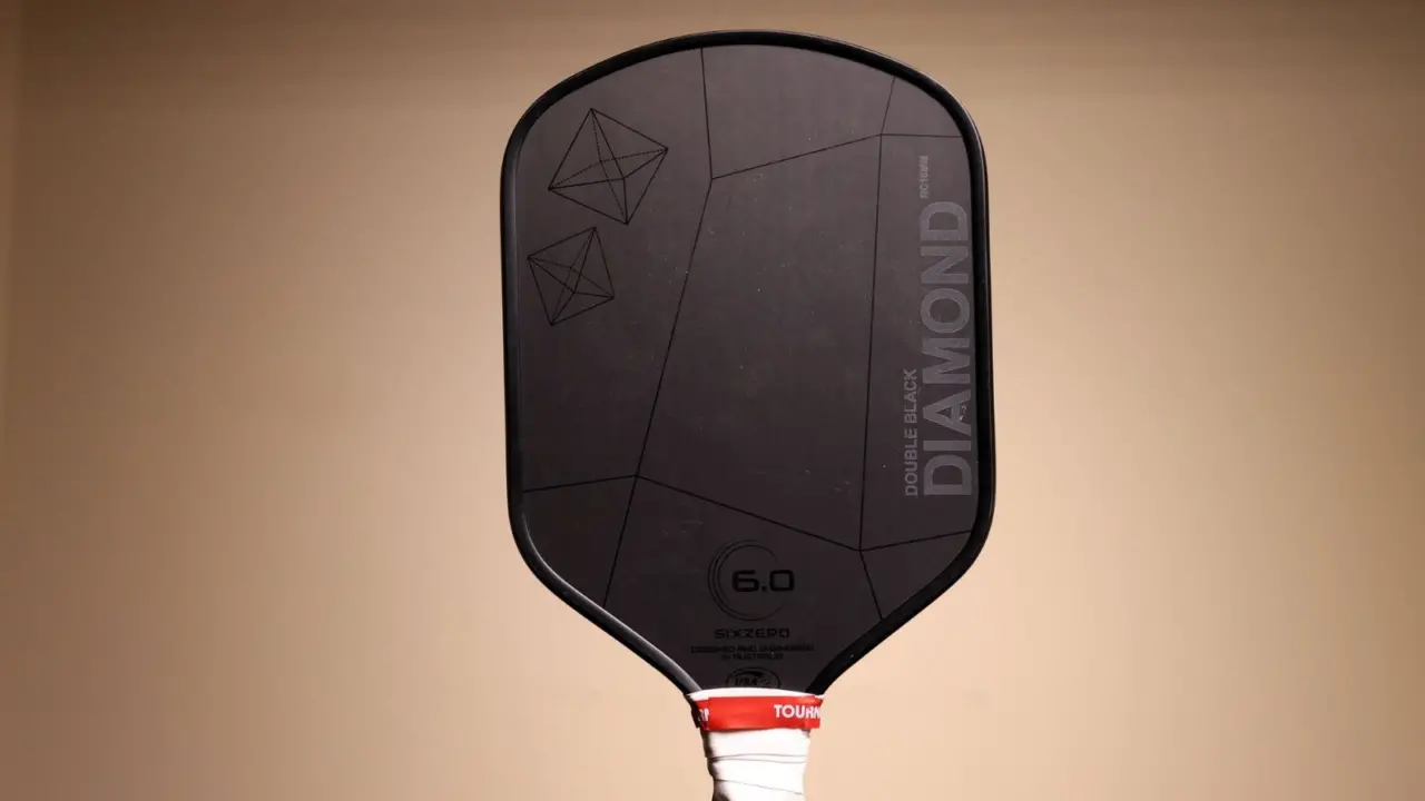 Hinh anh 1: Review thuc te vot Pickleball SixZero Double Black Diamond