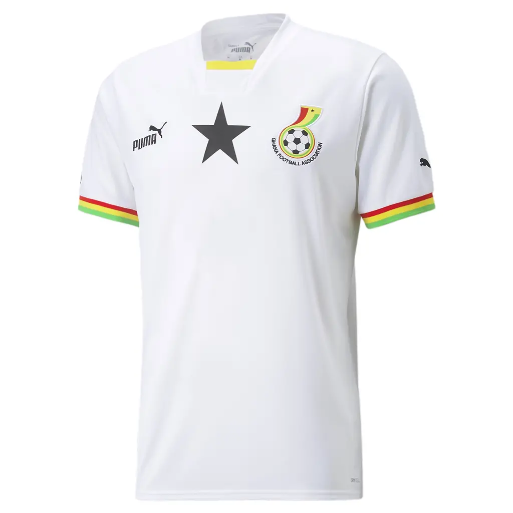 Áo Puma Ghana 2024 Home Jersey 'White' 765780-01