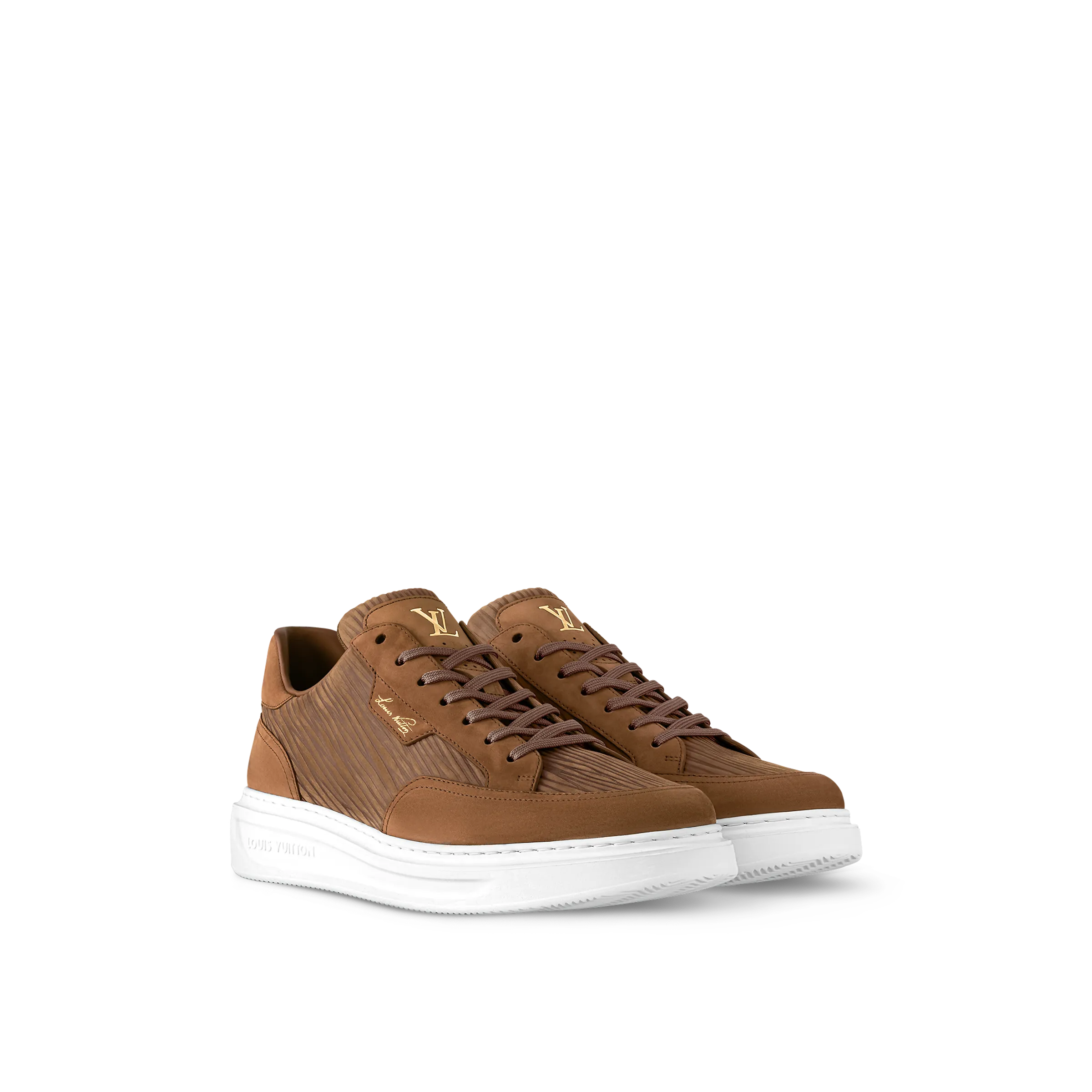 Giày Louis Vuitton Beverly Hills Trainers 'Moka' 1AD9UC