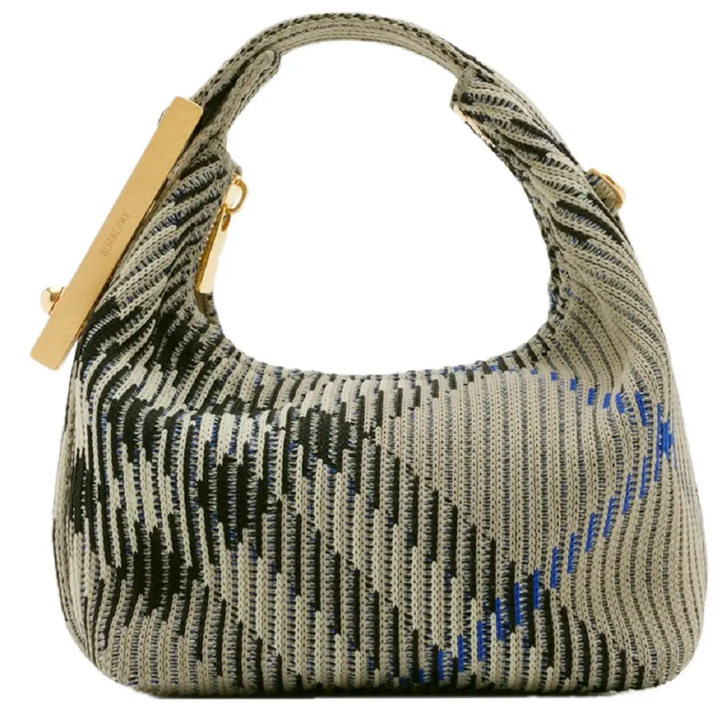 Túi Burberry Micro Peg Chain Bag 'Lichen' 80974421