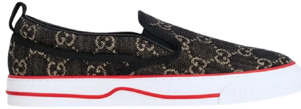 Giày Gucci Slip On Gucci 1977 'Black Red' 643489-UN360-1294