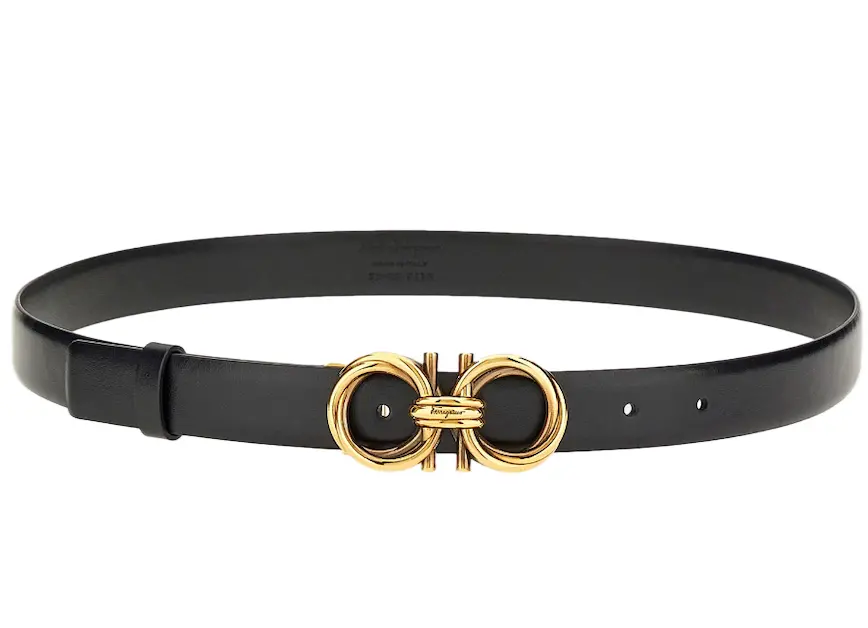 Thắt Lưng Salvatore Ferragamo Adjustable Gancini Belt 'Black' 230118-751187
