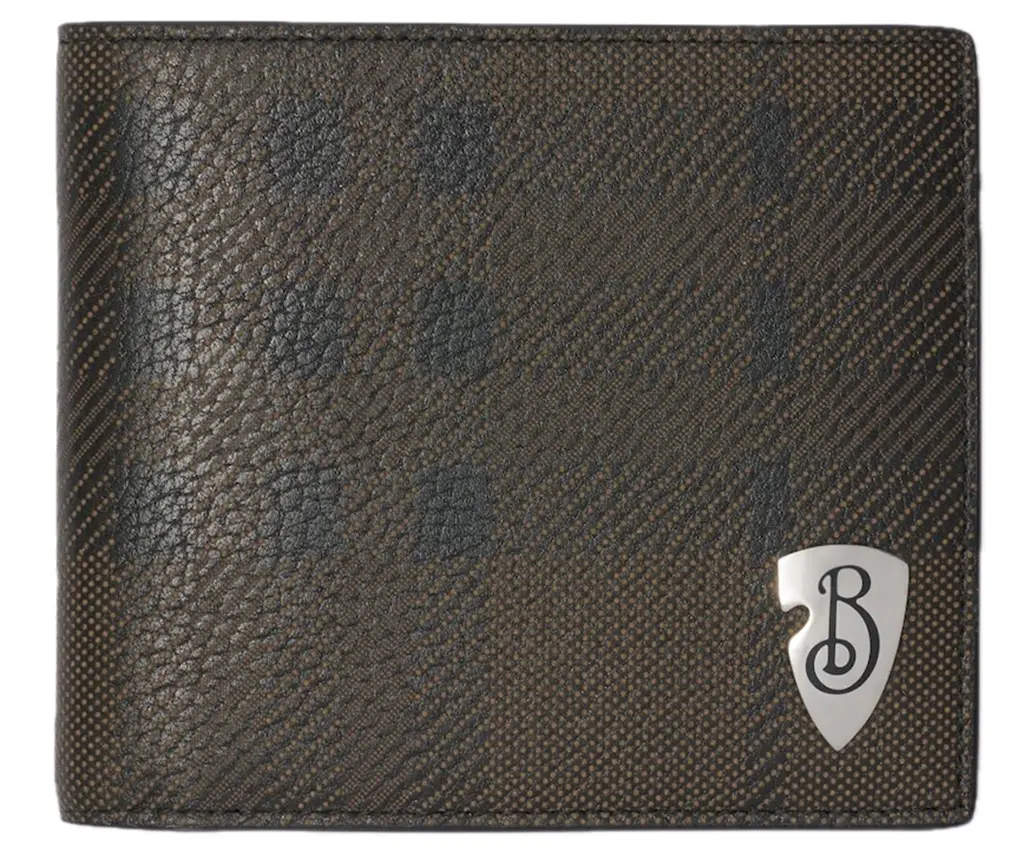 Ví Burberry B Shield Bifold Wallet 'Slate' 81029271