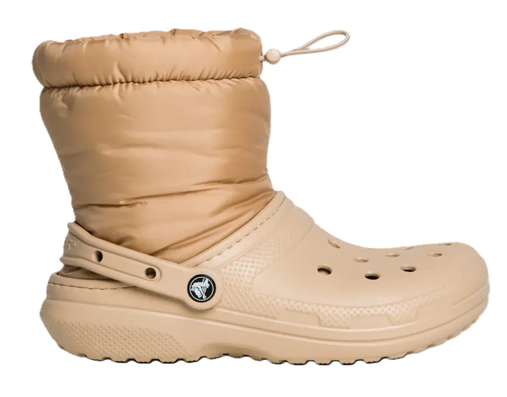 Giày Crocs Classic Lined Neo Puff Boots 'Chai' 206630-212