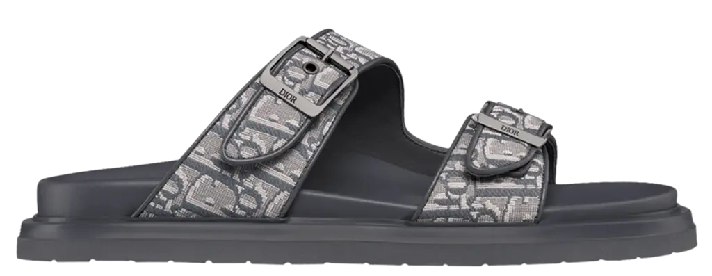Dép Dior Aqua Sandal 'Deep Gray' 3SA135ZSA-H557