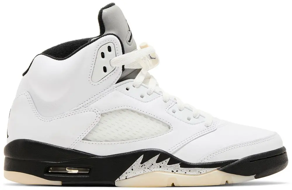 Giày Nike Air Jordan 5 Retro 'White Black' DD0587-110