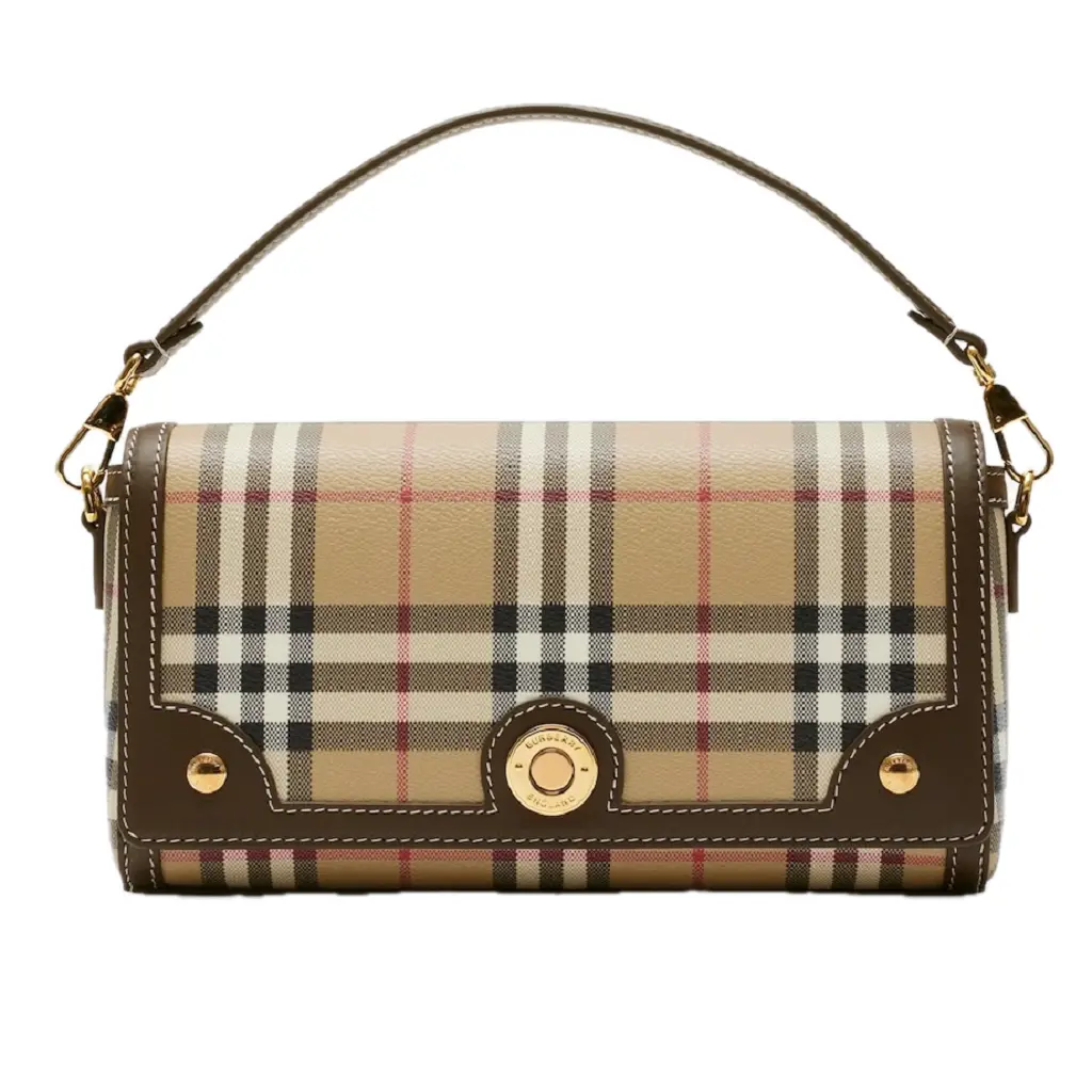 Túi Burberry Top Handle Note Bag 'Beige' 80975991