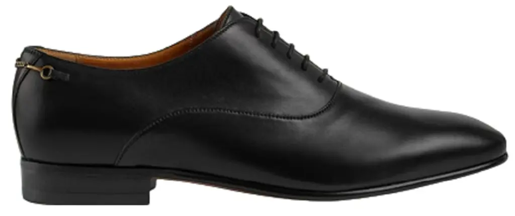 Giày Gucci Lace Up 'Black' 699306-0F300-1000