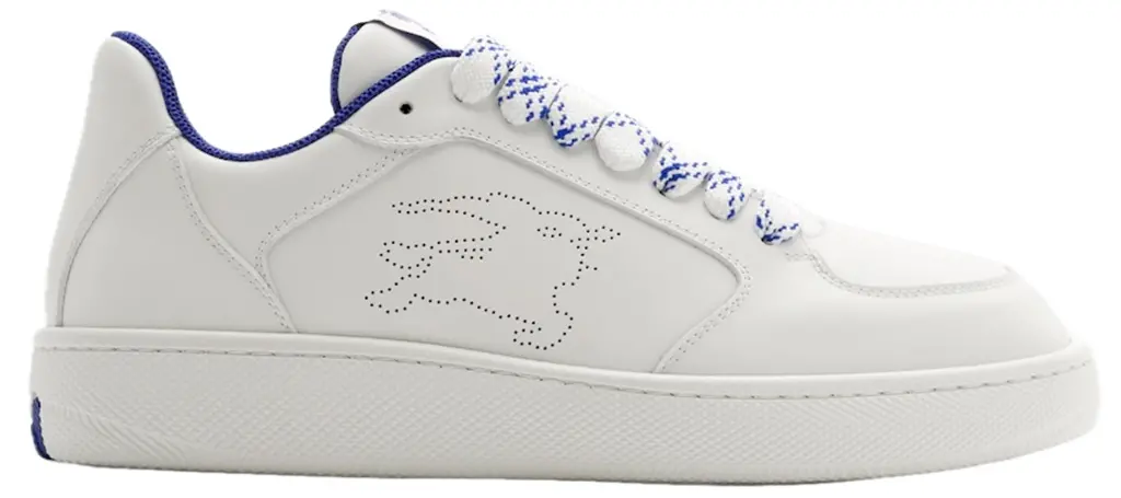 Giày Burberry Leather Stock Sneakers 'White' 80956981