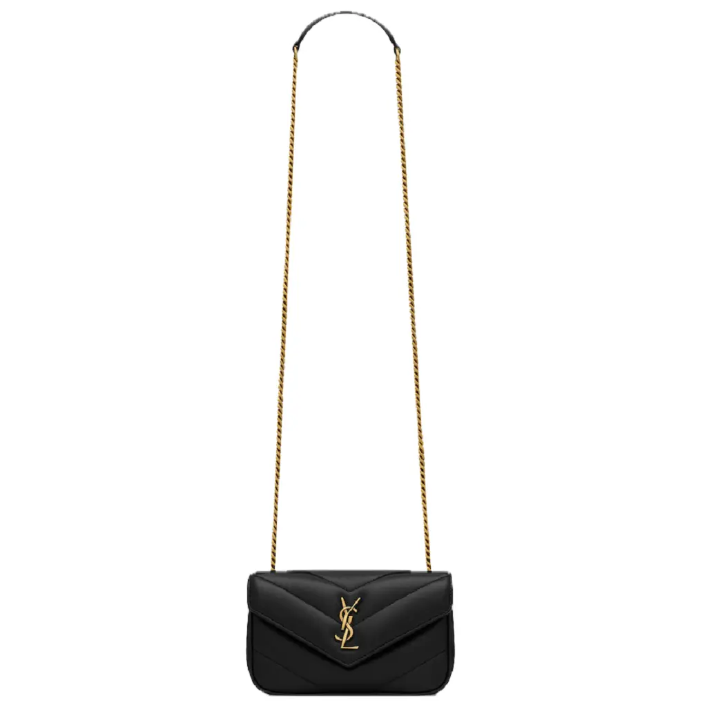 Túi Saint Laurent Loulou 'Black' 821749AAEAX1000
