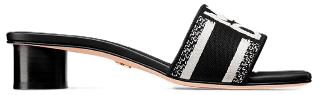 Dép Dior Dway Heeled Slide 'Black' KCO112EZD-S900