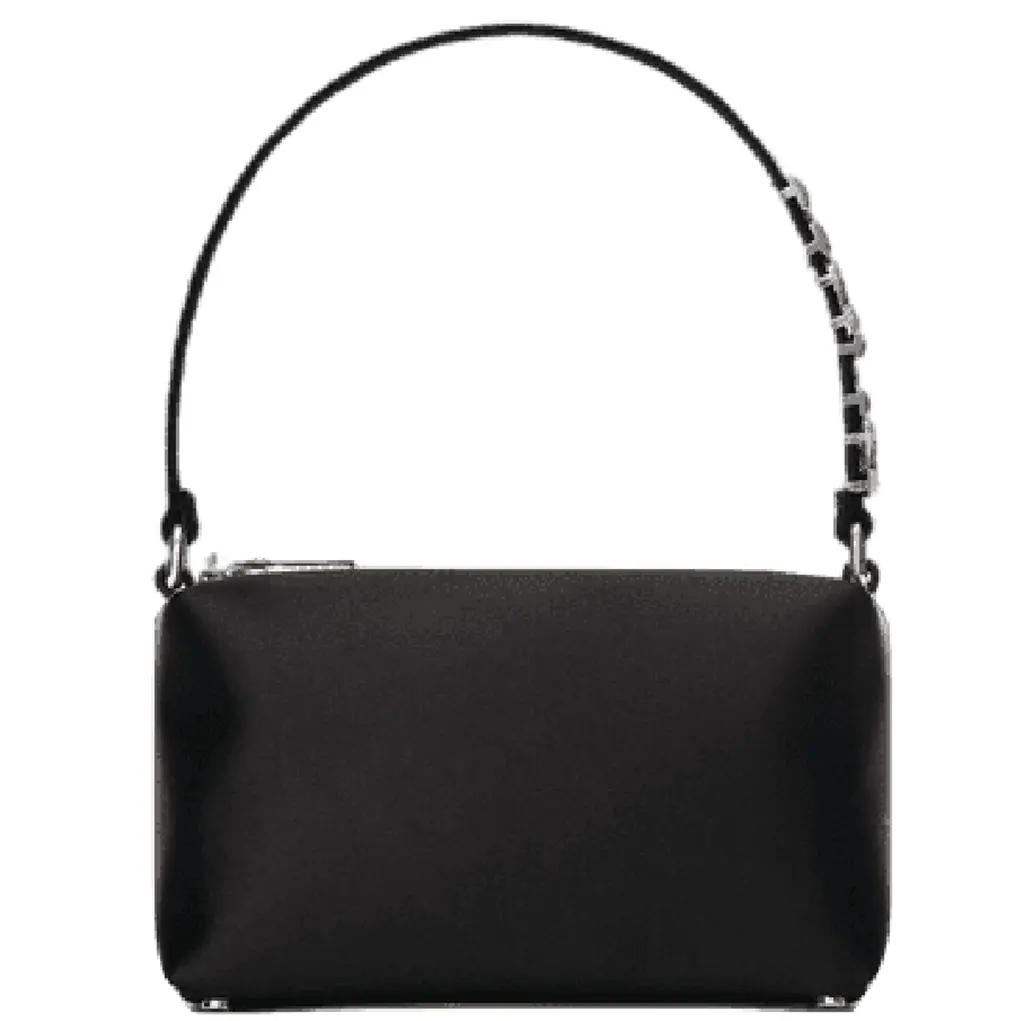 Túi Alexander Wang Heiress Satin Pouch With Crystal Logo 'Black' 20121P77T001
