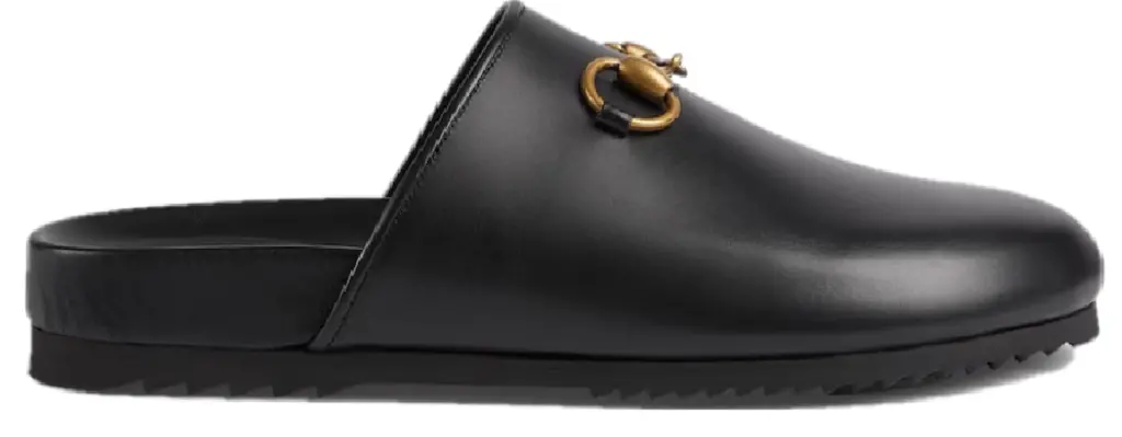 Giày Gucci Horsebit Slipper 'Black Leather' 749752-1W600-1000