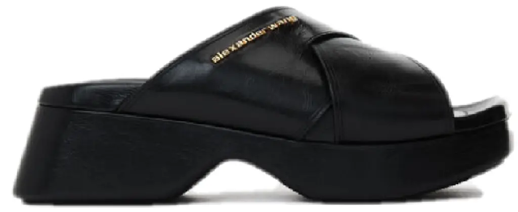 Dép Alexander Wang Float Criss-Cross 'Black' 30224S003001