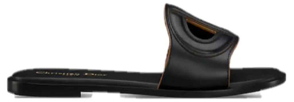 Dép Dior D-Club Slide 'Black' KCO049VEA-S900