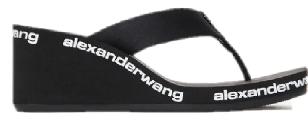 Dép Alexander Wang Aw Nylon 'Black' 30321S019001