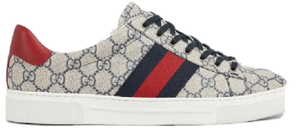 Giày Gucci Ace Sneaker Web 'Beige' 760775-FACMZ-4049