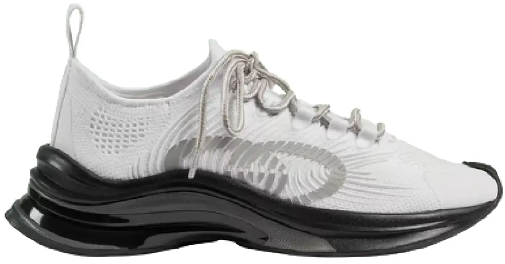 Giày Gucci Run Trainers 'Black White' 714665-USM10-8475
