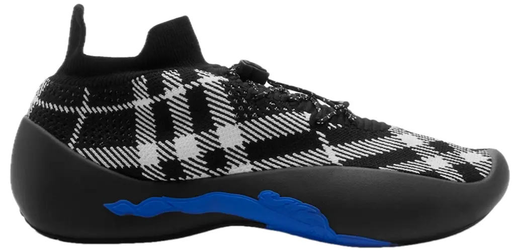Giày Burberry Check Knit Neptune Sneakers 'Eclipse' 80993281
