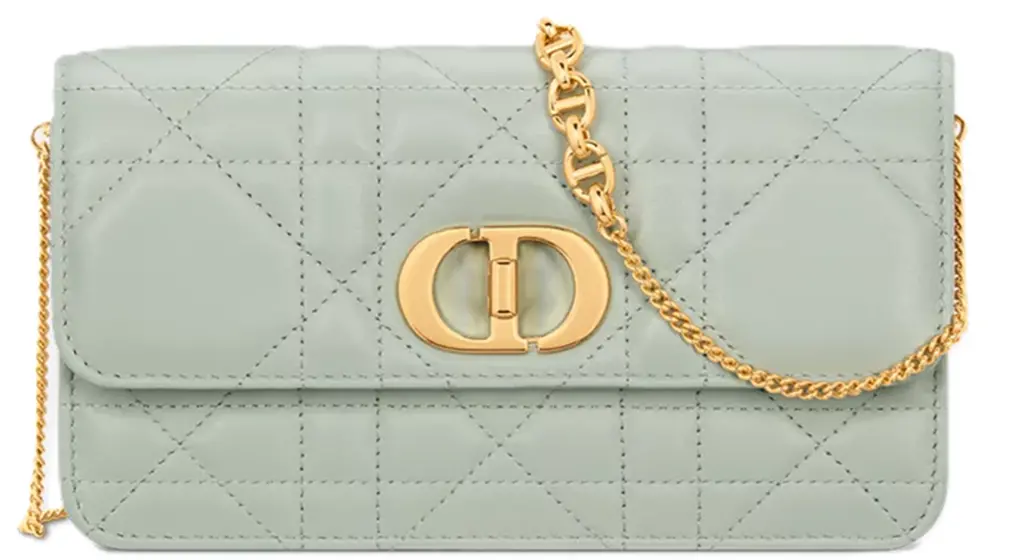 Túi Dior Miss Caro Pouch Chain 'Pistachio Green' S5225UDAX-M605