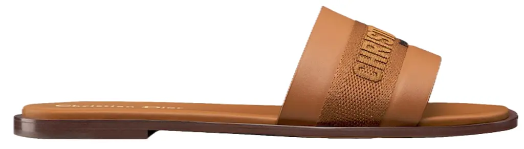 Dép Dior Dway Slide 'Camel' KCQ986CEY-S17T